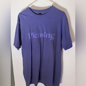 Pleasing purple shirt